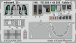 Eduard 49958 1/48 Rafale C Interior for RMG (Pre-Painted)