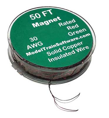 Evans Designs MW50 All Scale Twisted Magnet Wire -- 50' 15.24m Spool