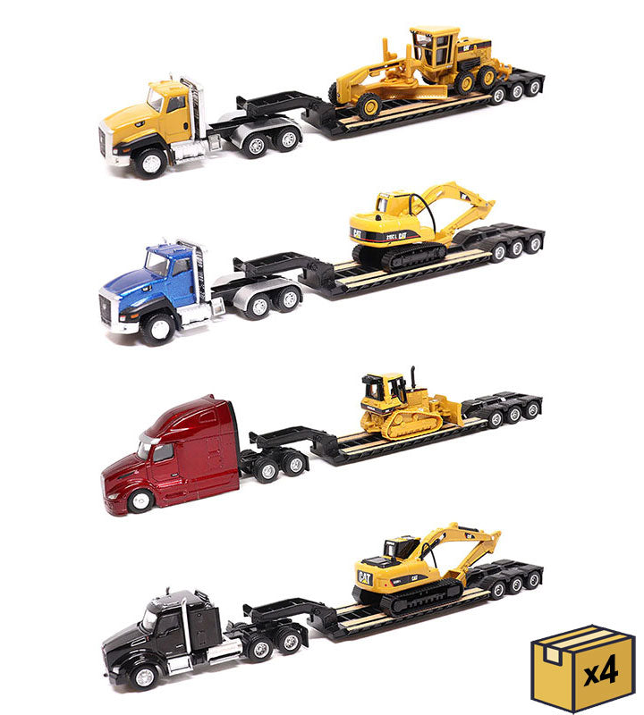 Diecast Masters 84410A-MASTER 1/87 Caterpillar Machines Assortment Master