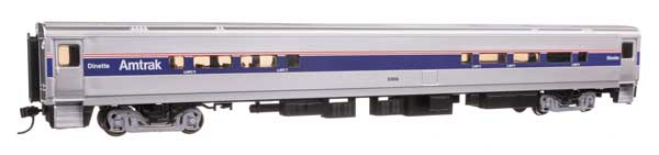 Walthers Mainline 31059 HO Scale 85' Horizon Cafe/Club Food Service Car - Ready