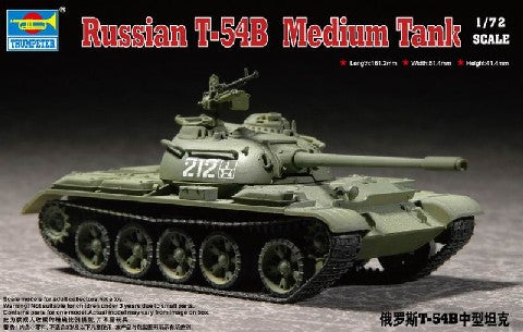 Trumpeter Scale Models 7281 1/72 Russian T54B Medium Tank