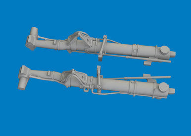 Eduard 6481157 1/48 P-47D Undercarriage Legs PRINT Brassin for MINIART