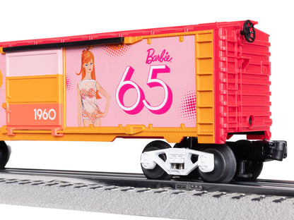 Lionel 6-2428430 O Gauge BARBIE 65TH ANNIVERSARY 1960s BOXCAR