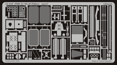 Eduard 53010 1/35 Mk. II Pibber for TAM Photo Etch Detail Set
