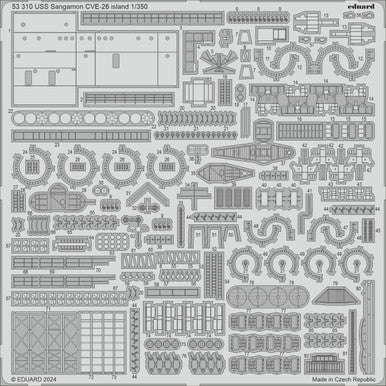 Eduard 53310 1/350 USS Sangamon CVE-26 Island Photo Etched Set