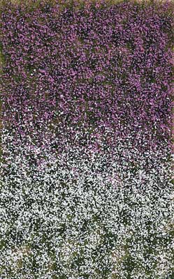 Busch 3548 A Scale Grass Tuft Sheet -- Late Summer Blossom Tufts