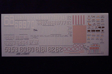 Gold Medal Models 700-4D 1/700 Gold Medal USN Supercarrier Decals