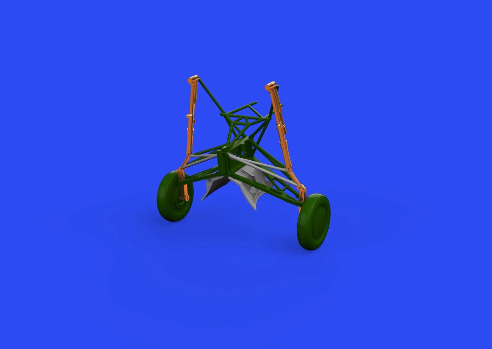 Eduard 648886 1/48 Aircraft- FM2 Undercarriage Legs for EDU (Bronze & Resin)