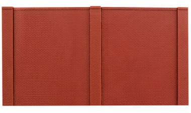 Design Preservation Models 60121 N Scale N Scale Modulars System(TM) (Plastic) -- Two-Story Blank Wall pkg(3); 3-1/2" Wide x 1-15/16" High (8.7 x 4.8cm)