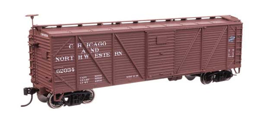 Walthers Mainline 910-40705 HO Scale 40' ARA Boxcar RTR CNW #62034