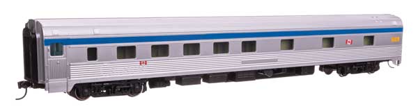 Walthers Mainline 30118 HO Scale 85' Budd 10-6 Sleeper - Ready to Run -- VIA Rai