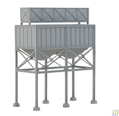 Walthers Cornerstone 933-4090 HO Scale Aggregate Bins -- Kit