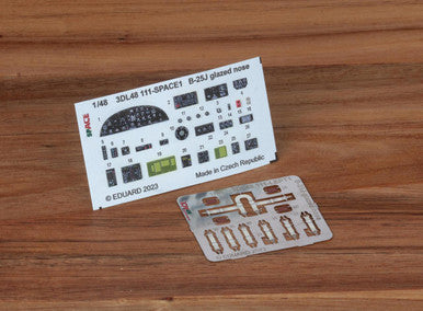 Eduard 3DL48111 1/48 B-25J Glazed Nose SPACE for HKM
