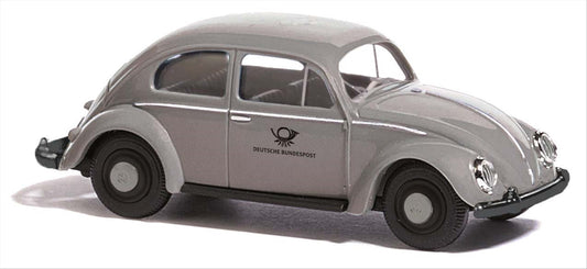 Busch 52964 HO Scale 1955 VW Beetle Oval Window, German Post