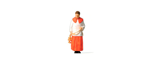 Preiser 28068 HO Scale Verger Carrying Incense Figure