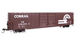 Walthers Mainline 910-3405 HO 60' P-S Dbl Door Boxcar Conrail #218450