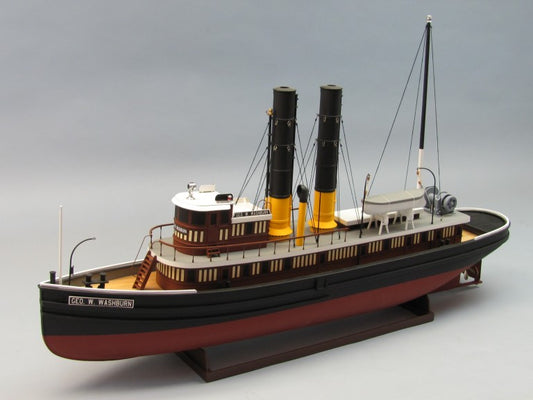 Dumas Products 1260 30" George W. Washburn Tugboat Kit (1/48)