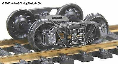 Kadee 553 HO Scale 1898 Andrews Fully Sprung Self-Centering Metal Trucks