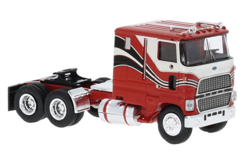 Brekina 85851 1/87 1978 Ford CLT 9000 Red Diecast Tractor