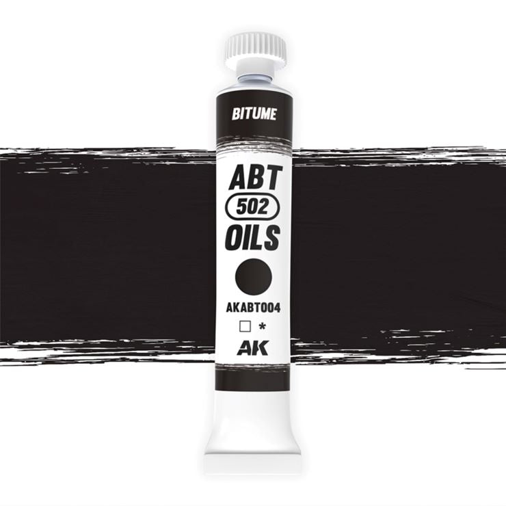 Abteilung 502 4 Bitume Oil Paint 20ml Tube