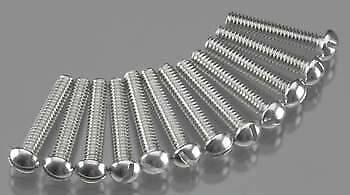 Kadee 1709 All Scale 2-56 Stainless Steel Screws -- 2-56 x 1/2" pkg(12)