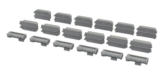 Eduard 635022 1/35 Armor- WWII German Notek Rear Lights (Resin)