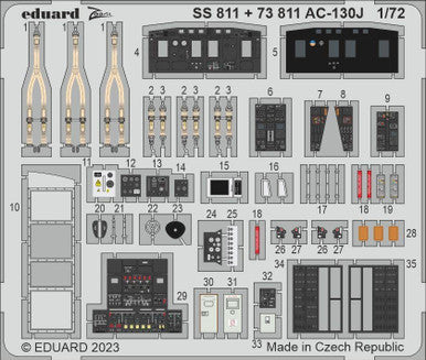 Eduard SS811 1/72 AC-130J SS811