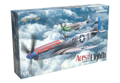 Eduard 2147 1/72 P-51D ACES OF THE EIGHTH DUAL COMBO Plastic Model Kit