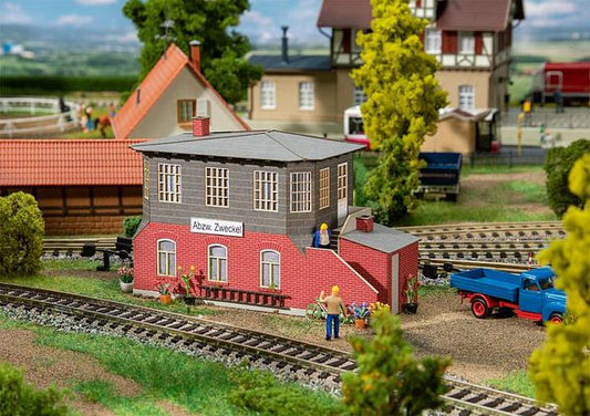 Faller 120091 HO Scale Zweckel Signal Tower -- Laser-Cut Kit - 12.4 x 6 x 7.7cm