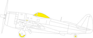 Eduard EX1026 1/48 P-47D-30 Tface