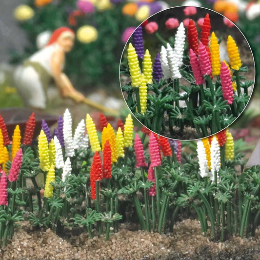 Busch 1218 HO Scale Garden Lupins Kit pkg(16)
