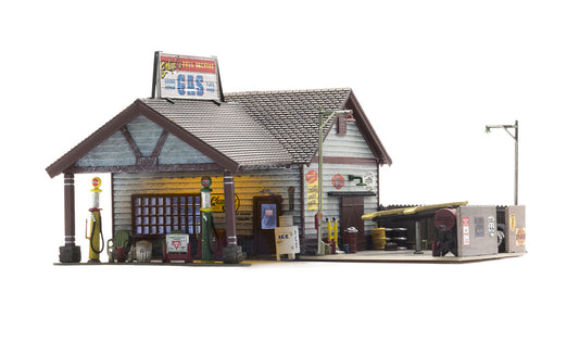 Woodland Scenics BR4935 N Scale Ethyl's Gas & Service