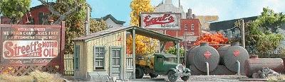 Bar Mills 801 N Scale Earl's Oil -- Laser-Cut Wood Kit