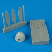 Quickboost 72076 1/72 Bf109G6 Propeller w/Jig Tool for HSG