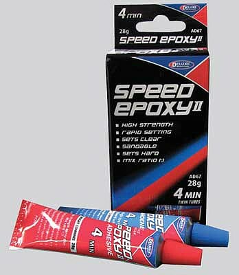 Deluxe Materials AD67 All Scale Speed Epoxy II - 4-Minute Set Time
