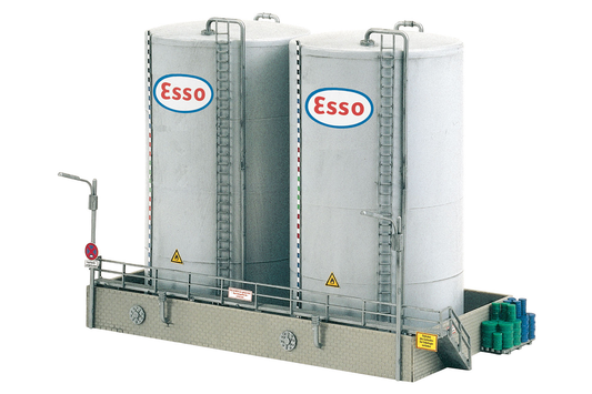 Piko 61121 HO Scale Shell Storage Tanks Tall Building Kit