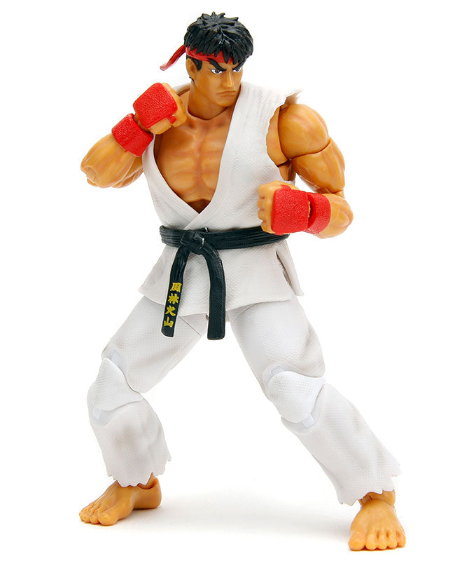 Jada Toys 34215 Scale Ryu Poseable Figure - Street Fighter Video Game