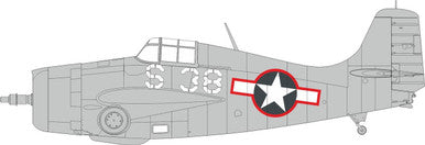 Eduard EX1032 1/48 FM-1 US National Insignia w/ Red Outline