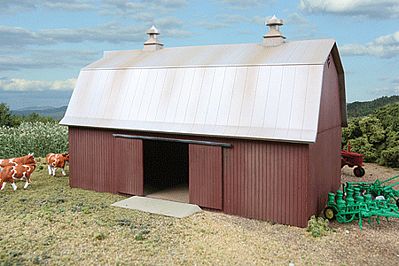 Walthers Cornerstone 933-3330 HO Scale Meadowhead Barn -- Kit