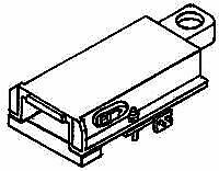 Details West 1009 HO Scale Cushion Coupler Pockets -- Caboose & Freight Cars (2)