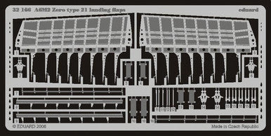 Eduard 32166 1/32 A-6M2 Zero Type 21 Landing Flaps for TAM