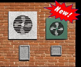 Blair Line 1707 Z/N/HO Wall/Window Fans (7) & Vents (15)