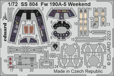 Eduard SS804 1/72 Fw 190A-5 Weekend for Eduard