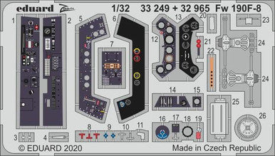 Eduard 33249 1/32 Fw 190F-8 for Revell Photo Etch Detail Set