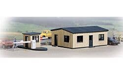 Walthers Cornerstone 933-3517 HO Office & Guard Shack Kit