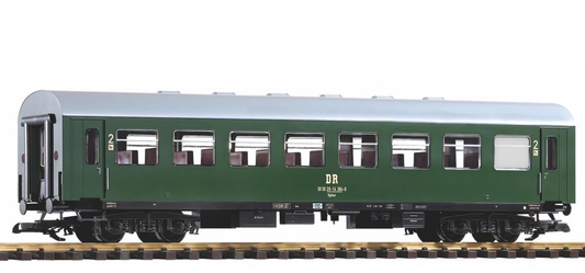 Piko 37650 G Scale DR IV Reko 2nd Class Coach, Green