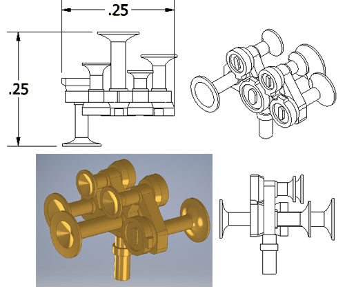 Cal Scale 674 Ho Nathan Air Horn M5R2