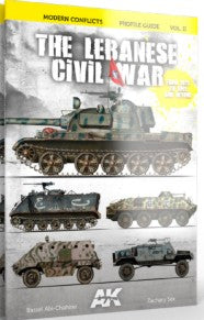 AK Interactive 285 Modern Conflicts Vol.2: The Lebanon Civil War Profile Guide B