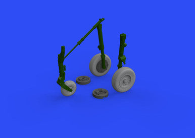 Eduard 648541 1/48 Mirage IIIC Wheels for EDU (Mask & Resin)