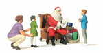 Preiser 44931 G Scale Santa Claus-Father Christmas in Chair, Mother